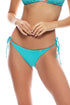 Luli Fama Pura Curiosidad Wavy Ruched Back Tie Side Bottom